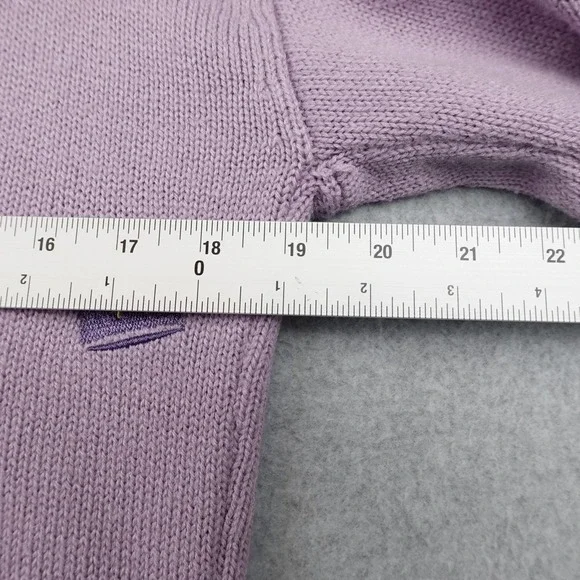 Disney Tangled Rapunzel Pascal Lanterns Sweater Women's SM Purple Embroidered - Picture 10 of 10